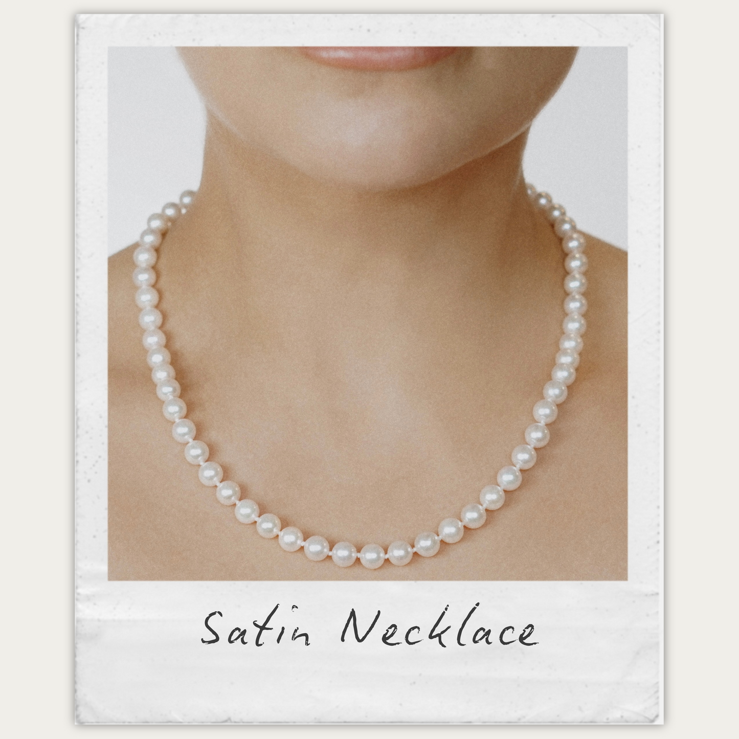 SATIN NECKLACE