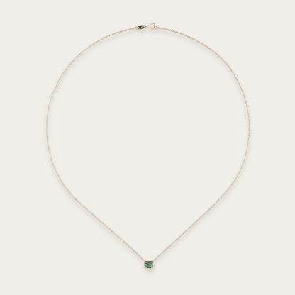 Emerald Cut Necklace
