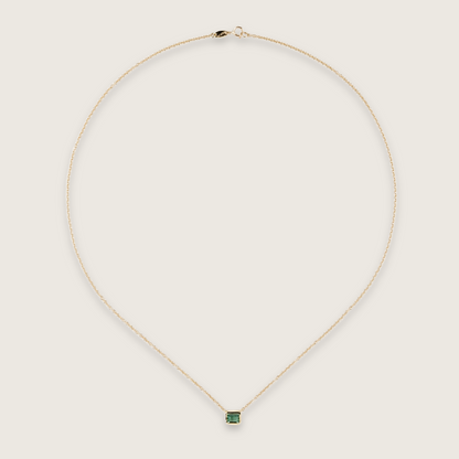 Emerald Cut Necklace