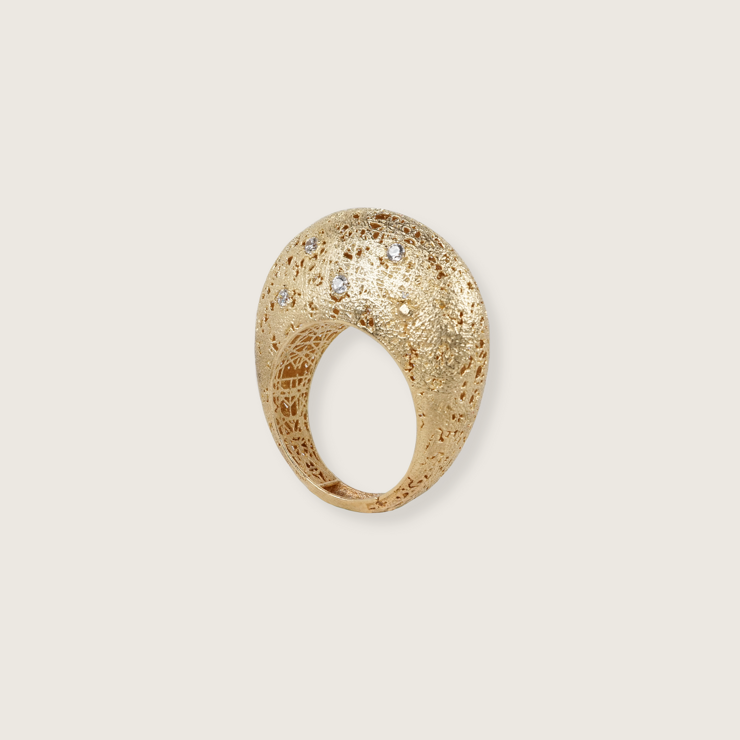 Lunette Dome Ring
