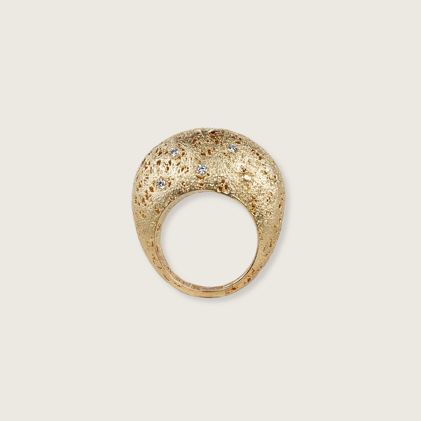 Lunette Dome Ring