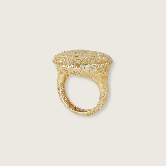 Lunette Disc Ring