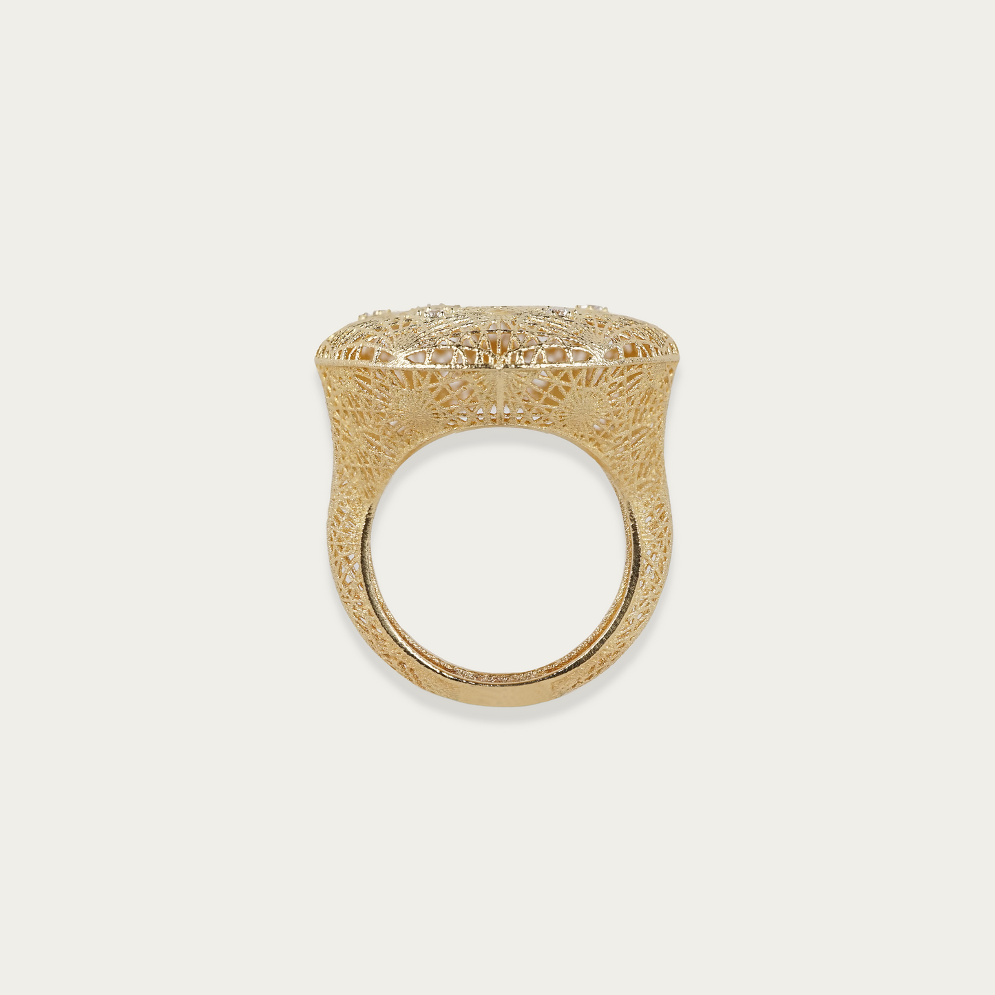 Lunette Disc Ring