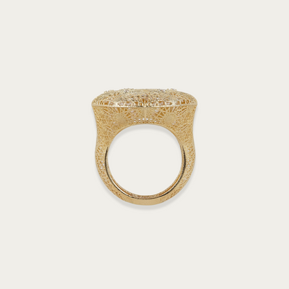 Lunette Disc Ring