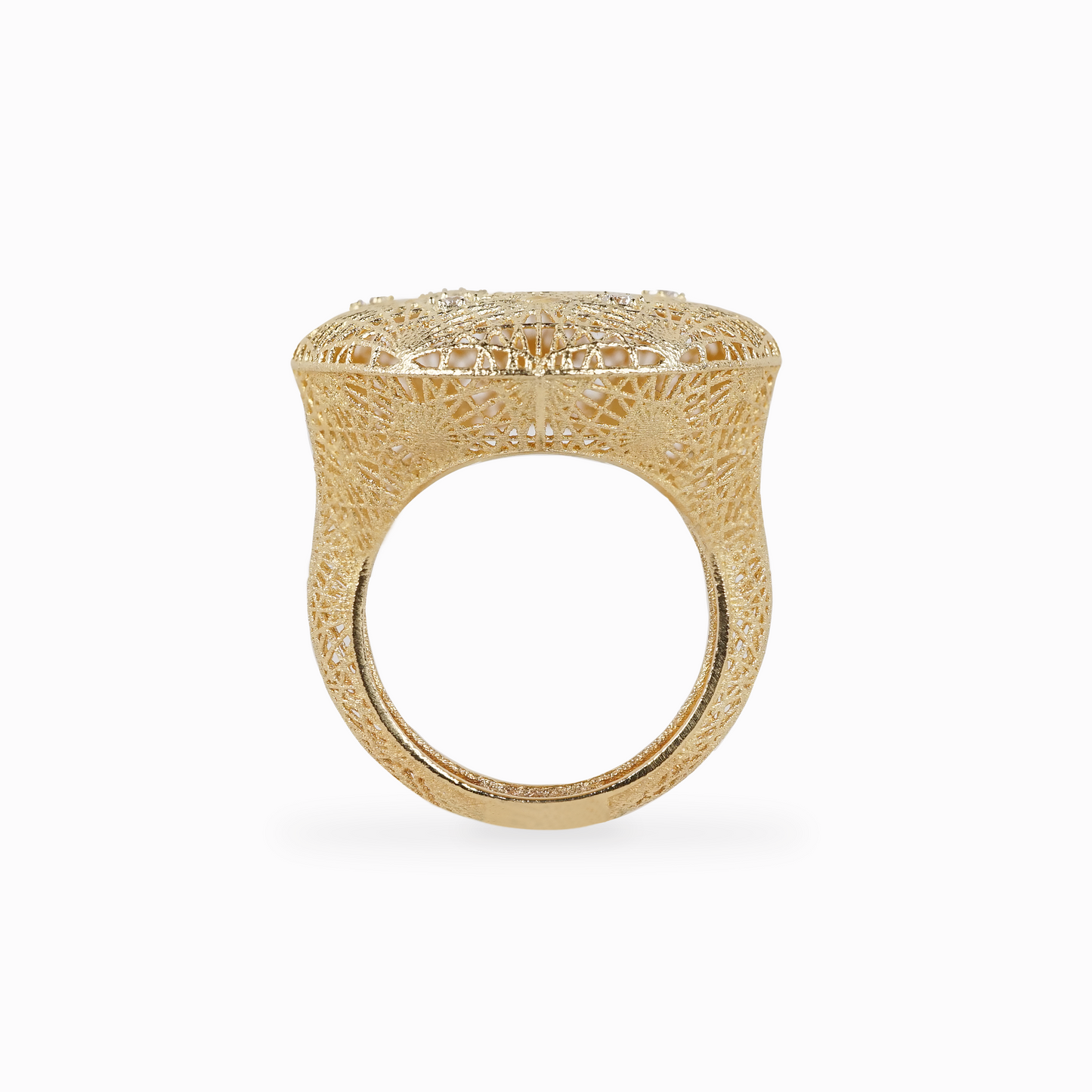 Lunette Disc Ring