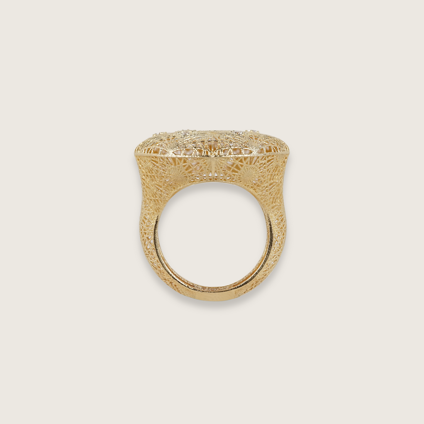 Lunette Disc Ring