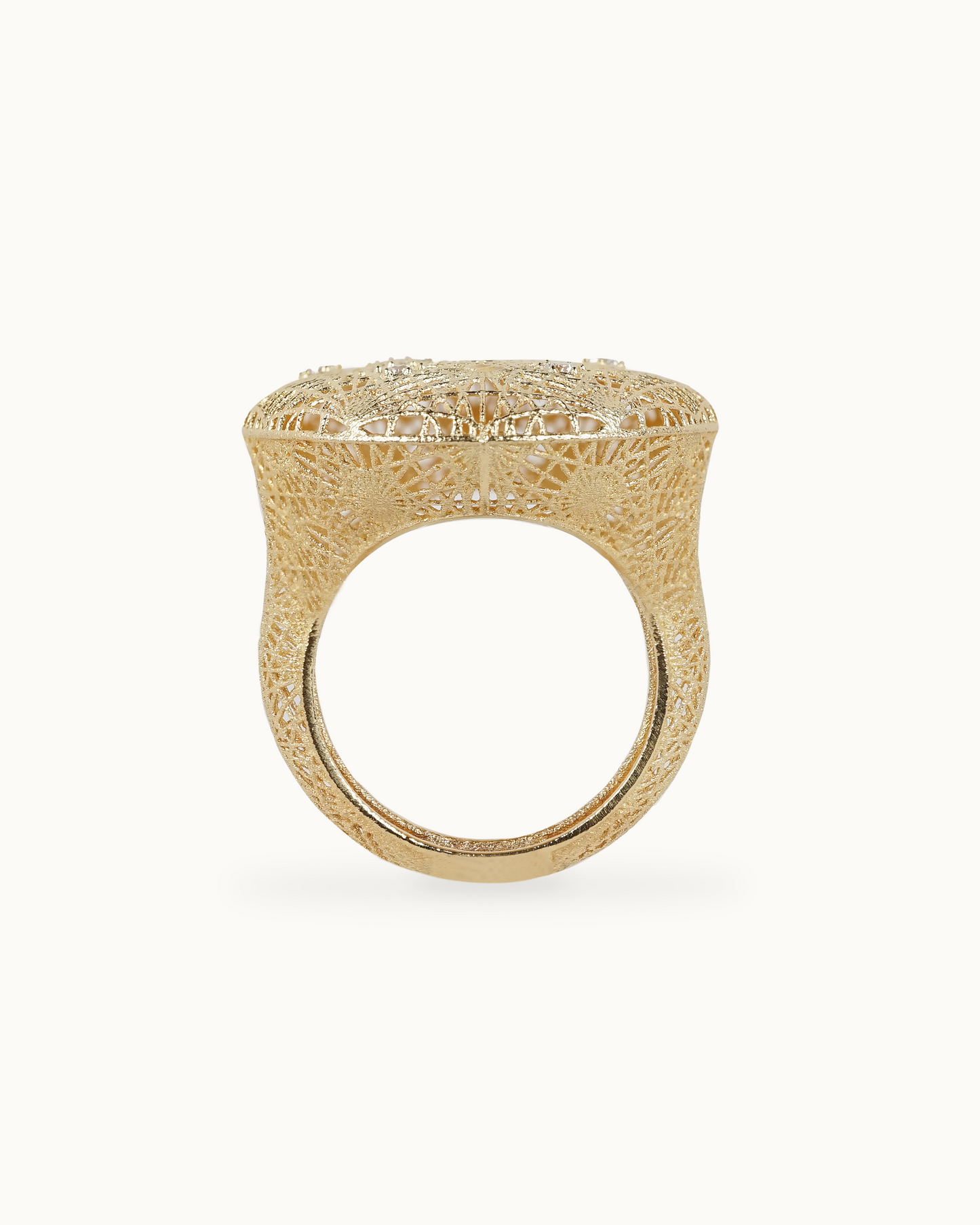 Lunette Disc Ring