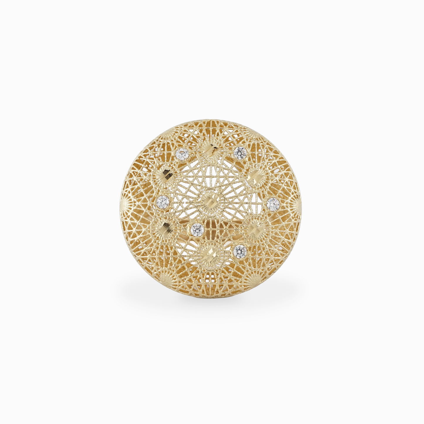 Lunette Disc Ring