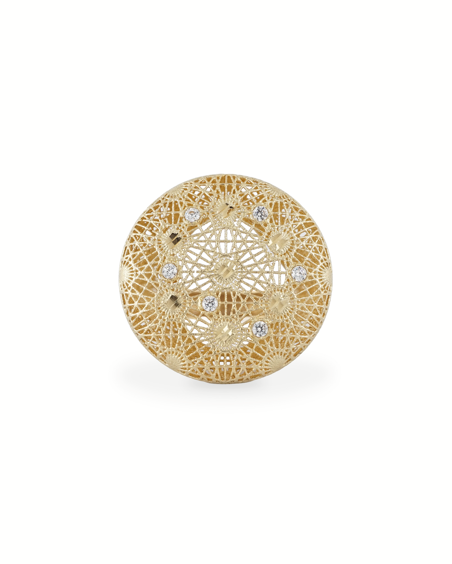 Lunette Disc Ring