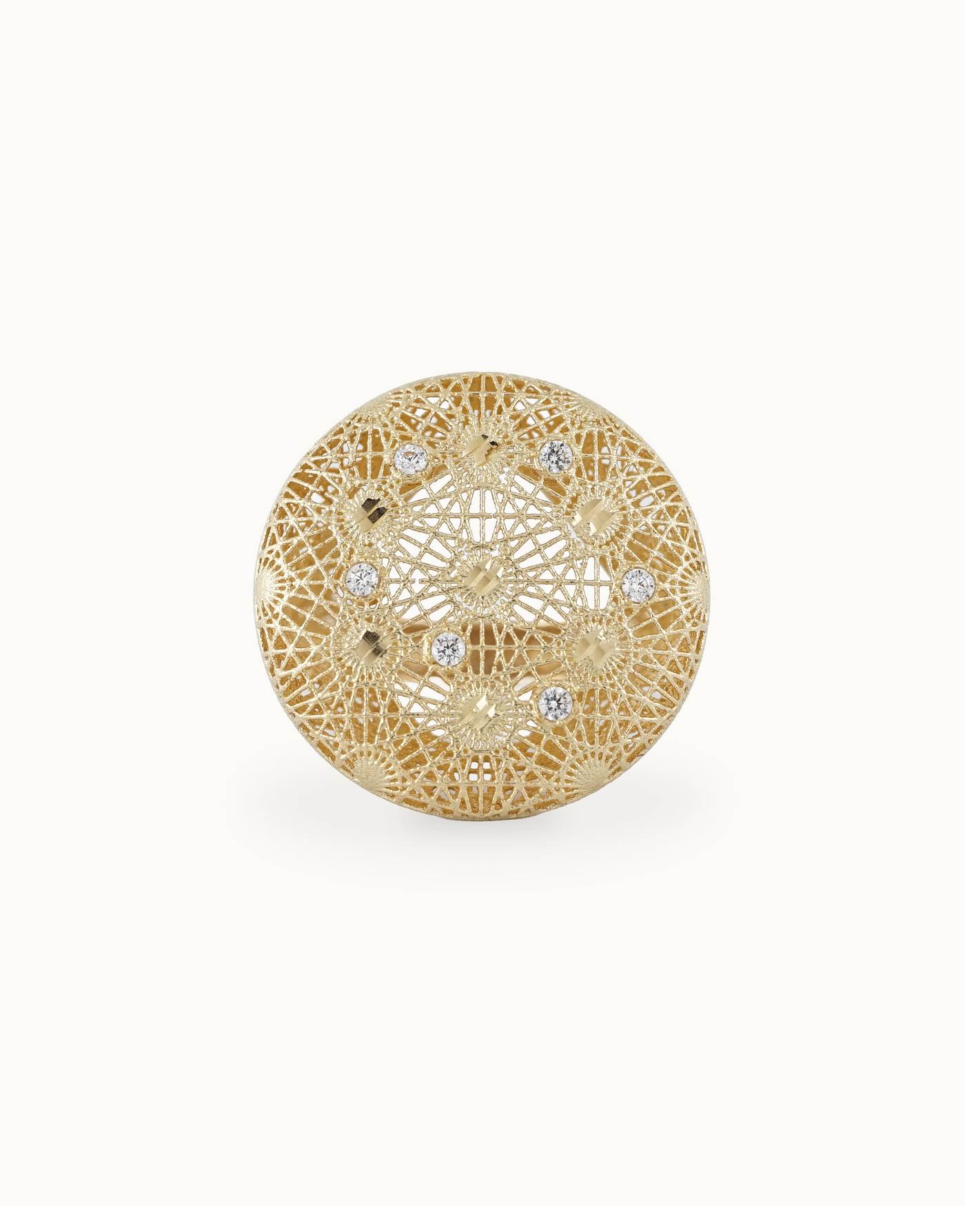 Lunette Disc Ring