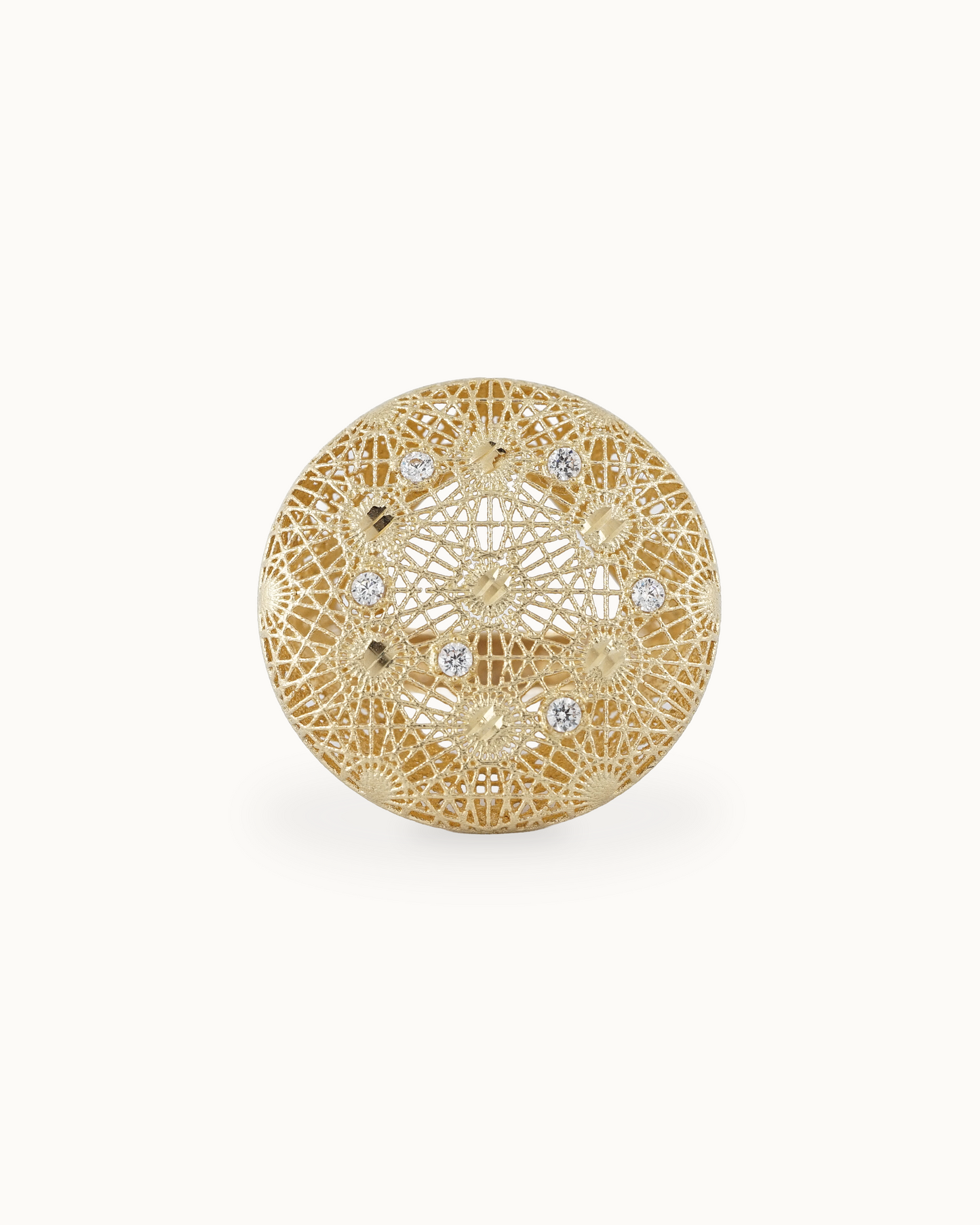 Lunette Disc Ring